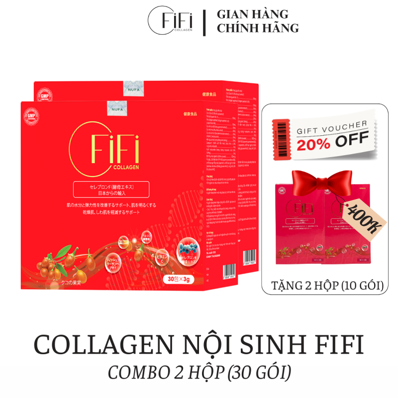 COMBO 2 HỘP - COLLAGEN NỘI SINH FIFI