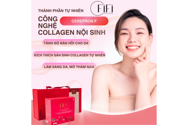 Cerepron F: "Chiến binh" bí mật chống lão hóa, bảo vệ cấu trúc da từ sâu bên trong