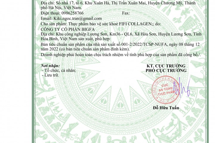FIFI COLLAGEN NỘI SINH