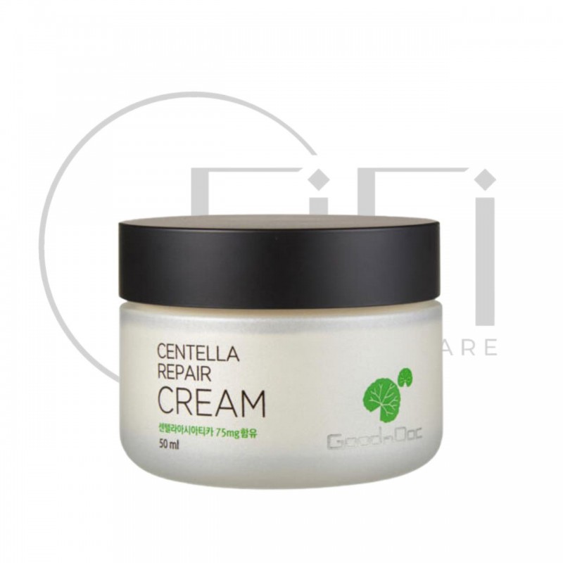 Kem dưỡng rau má GOODNDOC CENTELLA REPAIR CREAM