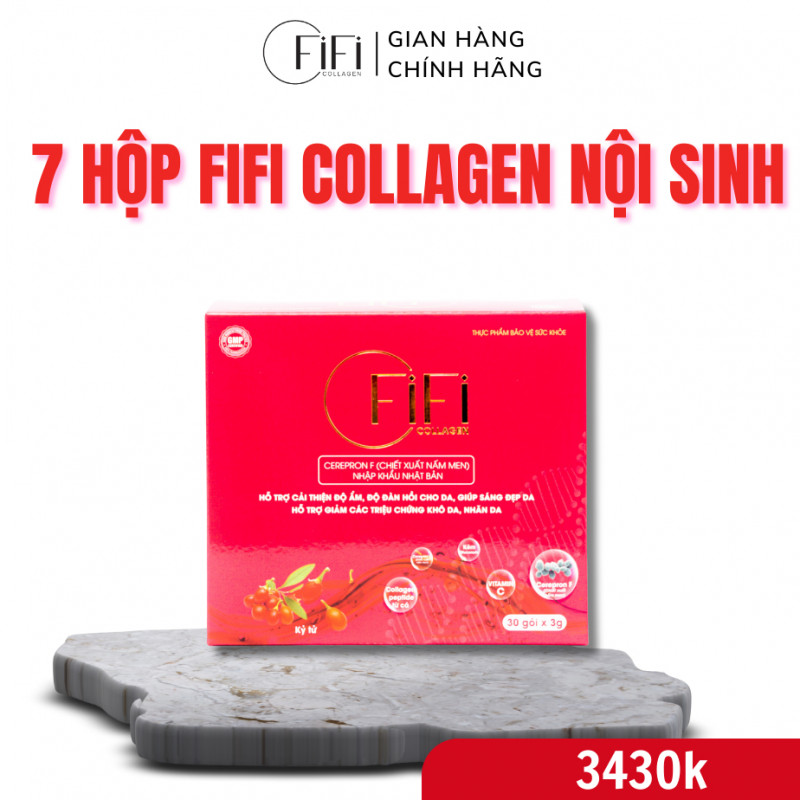 Combo 7 Hộp | FiFi COLLAGEN NỘI SINH| Chống Lão Hóa Và Cân Bằng Nội Tiết